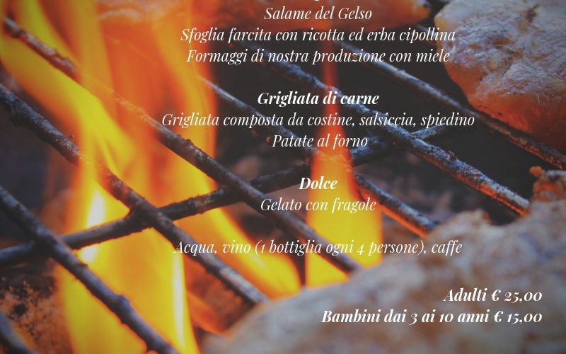 Grigliata 25/4 – 01/05
